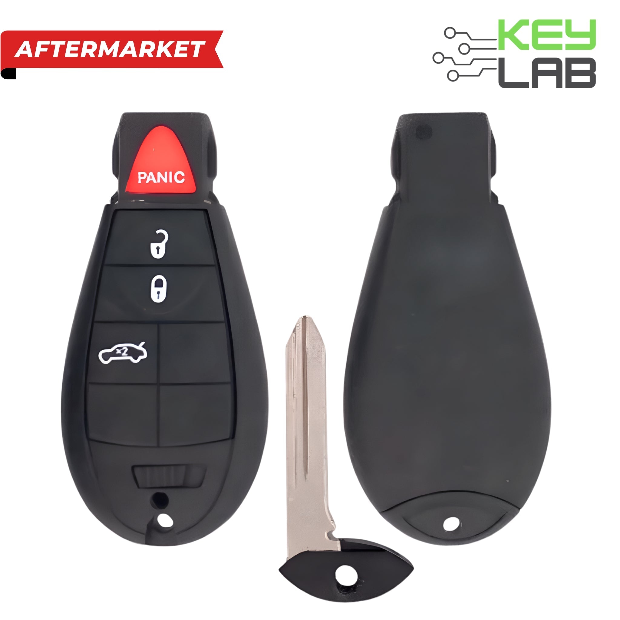 Dodge Aftermarket 2012 - 2016 Dart Fobik Key 4B Trunk FCCID: M3N32297100 PN 56046771AA - Royal Key Supply