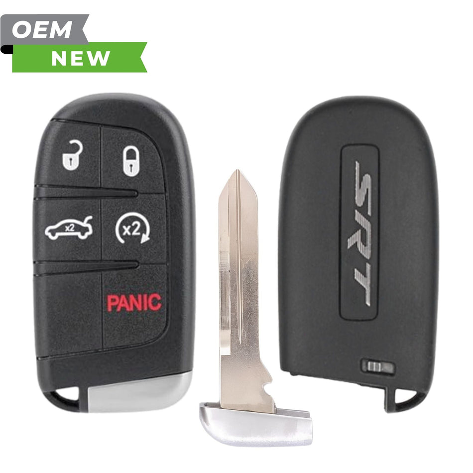 Dodge New OEM 2015 - 2018 Charger, Challenger Limited Power Smart Key 5B Remote Start/Trunk FCCID: M3N - 40821302 PN 68234957AA - Royal Key Supply