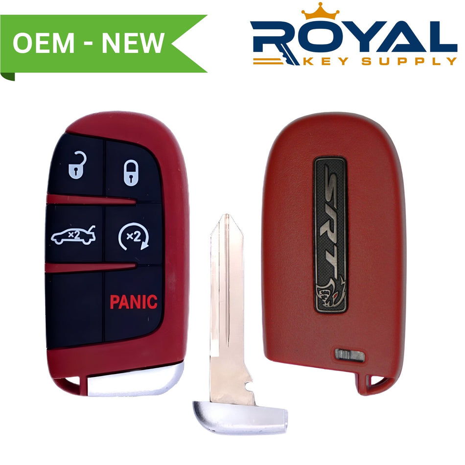 Dodge New OEM 2019 - 2022 Challenger SRT Smart Key (Full Power) 5B Trunk/Remote Start FCCID: M3M - 40821302 PN# 68394205AA - Royal Key Supply