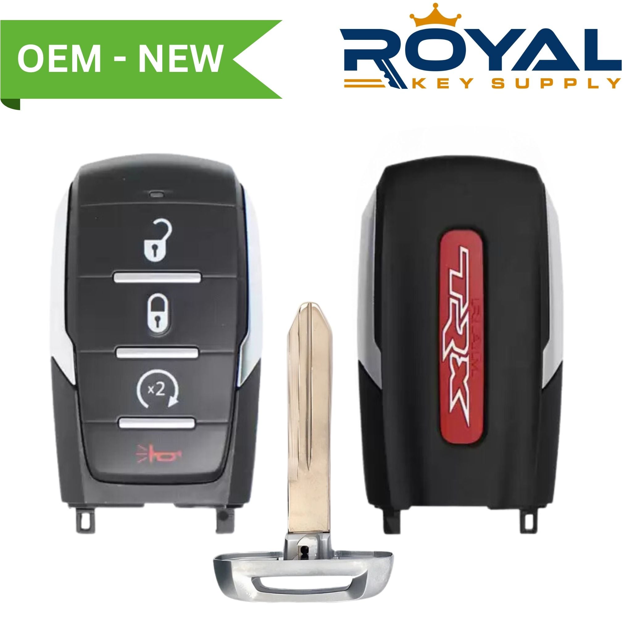 Dodge New OEM 2021 - 2024 Ram 1500 TRX Smart Key 4B FCCID: OHT - 4882056 PN# 68584163AA - Royal Key Supply