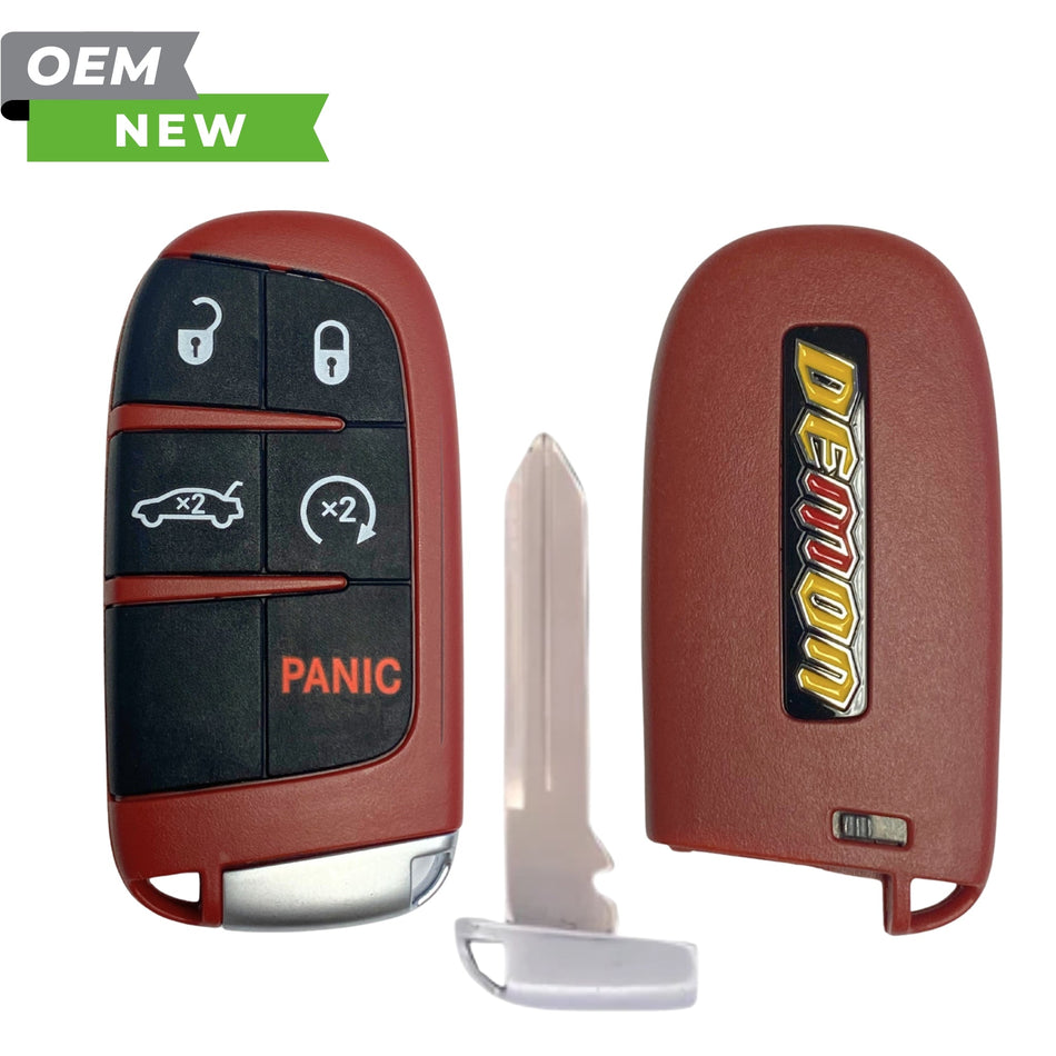 Dodge New OEM 2023 Challenger Demon Smart Key 3B FCCID: M3N - 40821302 PN 68630452AA - Royal Key Supply