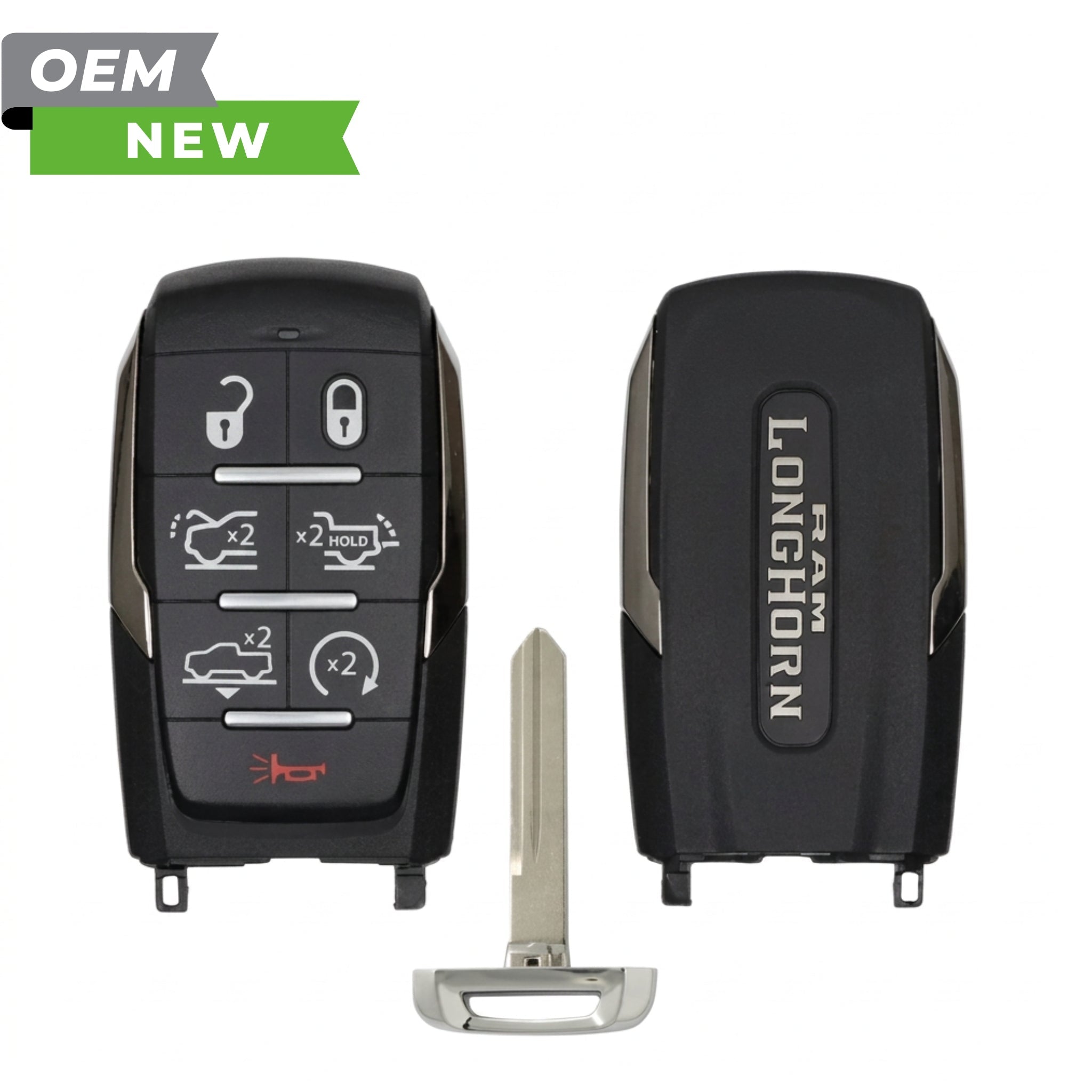Dodge New OEM 2025 RAM Smart Key 7B Remote Start/Tailgate/Air Suspension/Hood FCCID: OHT4882056 PN 68630408AA - Royal Key Supply