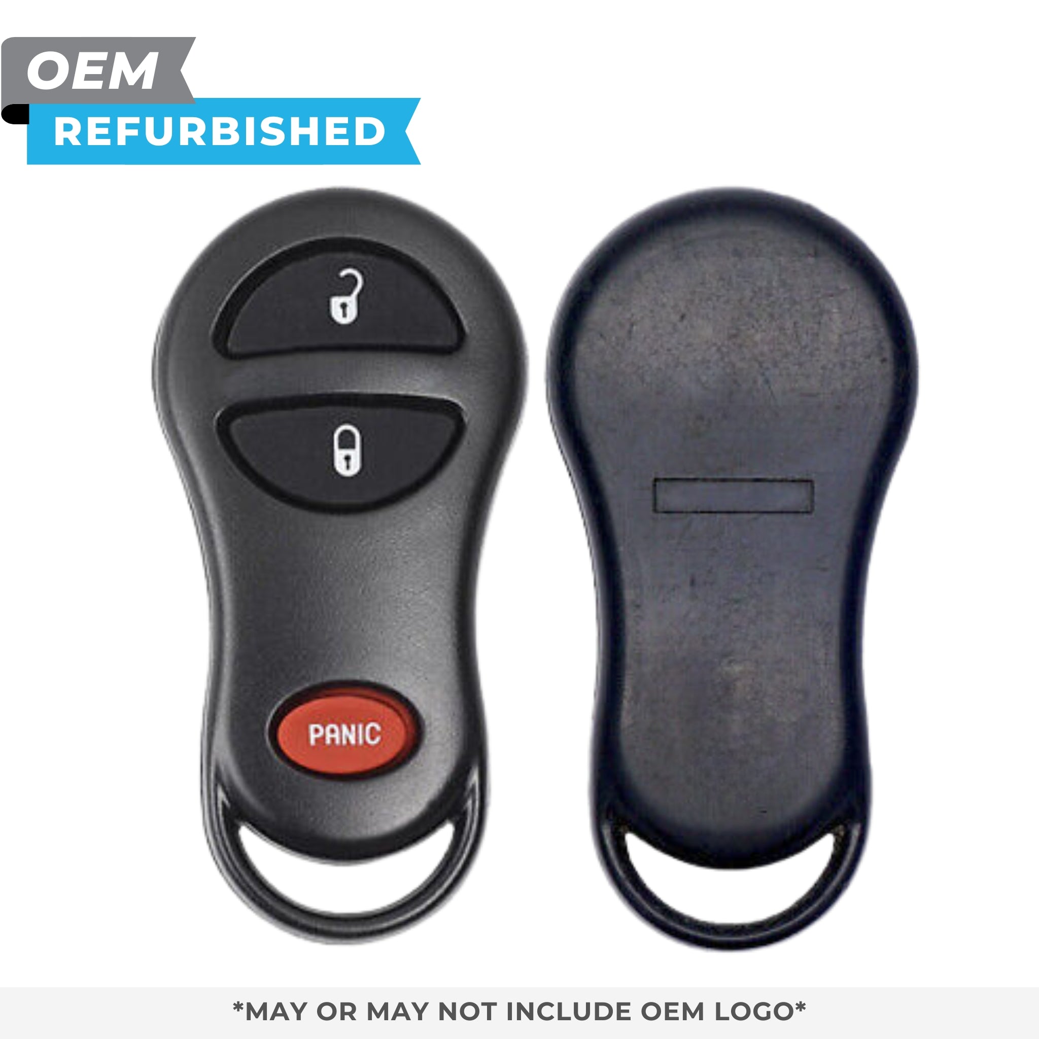 Dodge Refurbished 1999 - 2005 RAM, Durango Keyless Entry Remote 3B FCCID: GQ43VT17T PN 04686481AX - Royal Key Supply