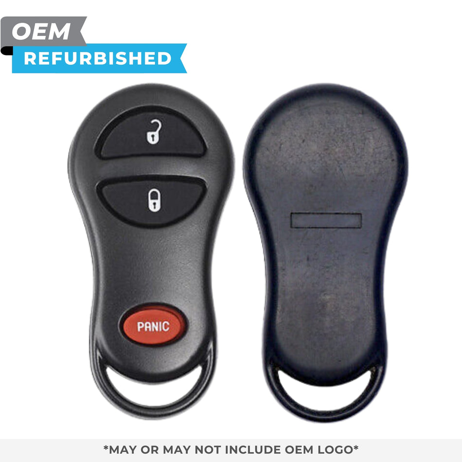 Dodge Refurbished 1999 - 2005 RAM, Durango Keyless Entry Remote 3B FCCID: GQ43VT17T PN 04686481AX - Royal Key Supply