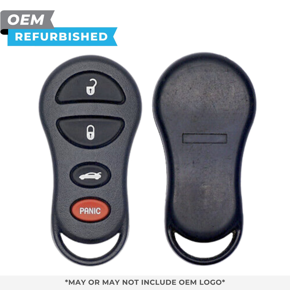 Dodge Refurbished 2000 - 2005 Neon, PT Cruiser Keyless Entry Remote 4B Trunk FCCID: GQ43VT9T PN 04759008 - Royal Key Supply