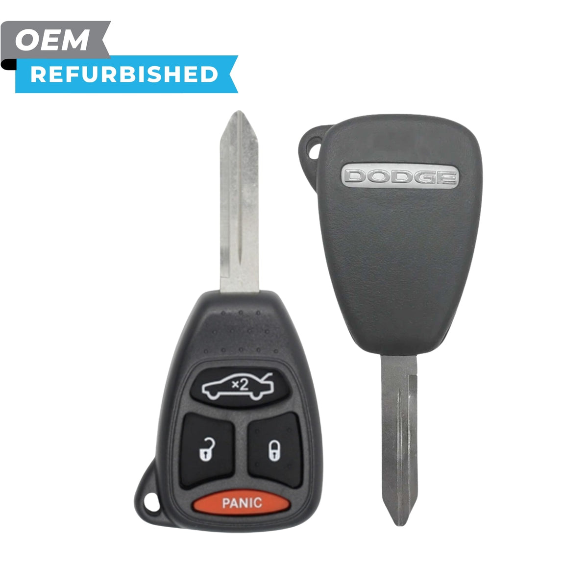 Dodge Refurbished 2006-2007 Durango, Charger Remote Head Key 4B Trunk FCCID: KOBDT04A PN 05183349AA - Royal Key Supply