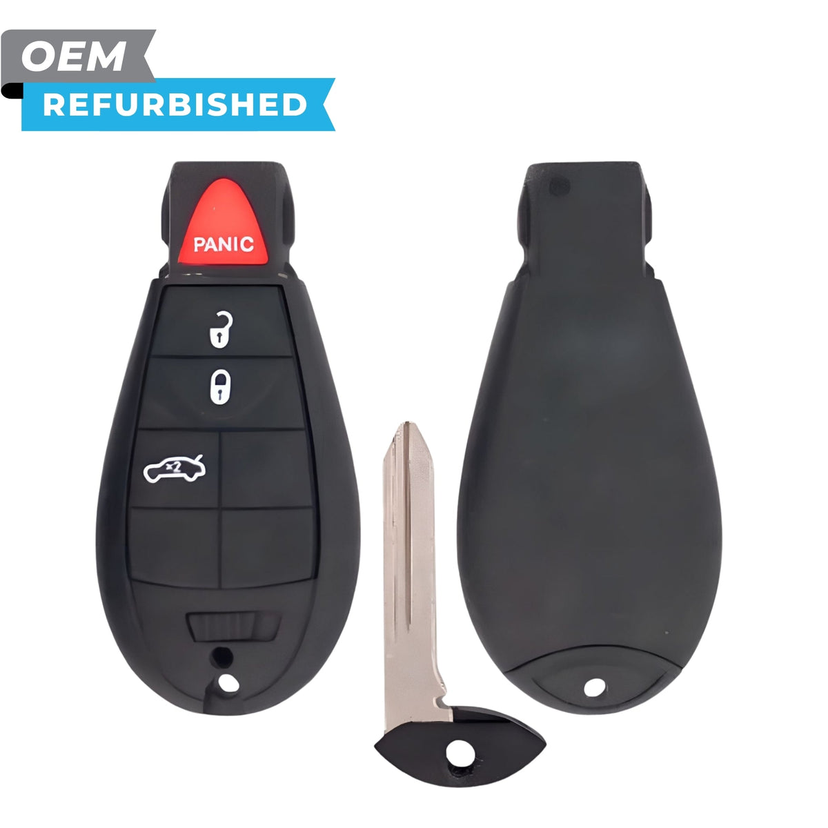 Dodge Refurbished 2008-2010 Charger, Challenger Fobik Key 4B Trunk FCCID: IYZ-C01C PN 05026886AJ - Royal Key Supply