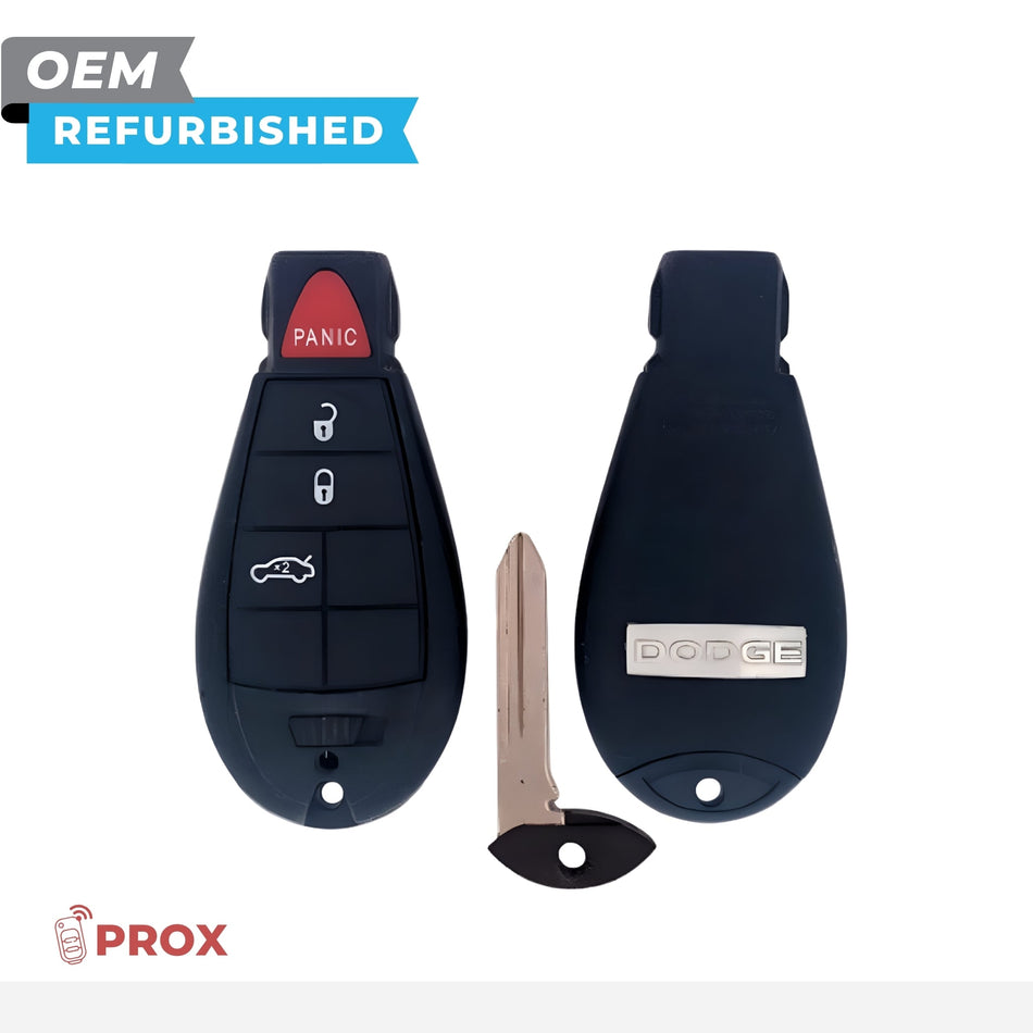 Dodge Refurbished 2008-2014 Charger, Challenger Fobik Key (Keyless Go) 4B Trunk FCCID: IYZ-C01C PN 56046695AE - Royal Key Supply