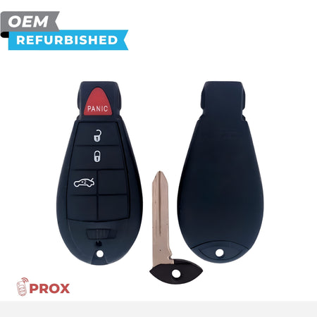Dodge Refurbished 2008-2014 Charger, Challenger Fobik Key (Keyless Go) 4B Trunk FCCID: IYZ-C01C PN 56046695AE - Royal Key Supply
