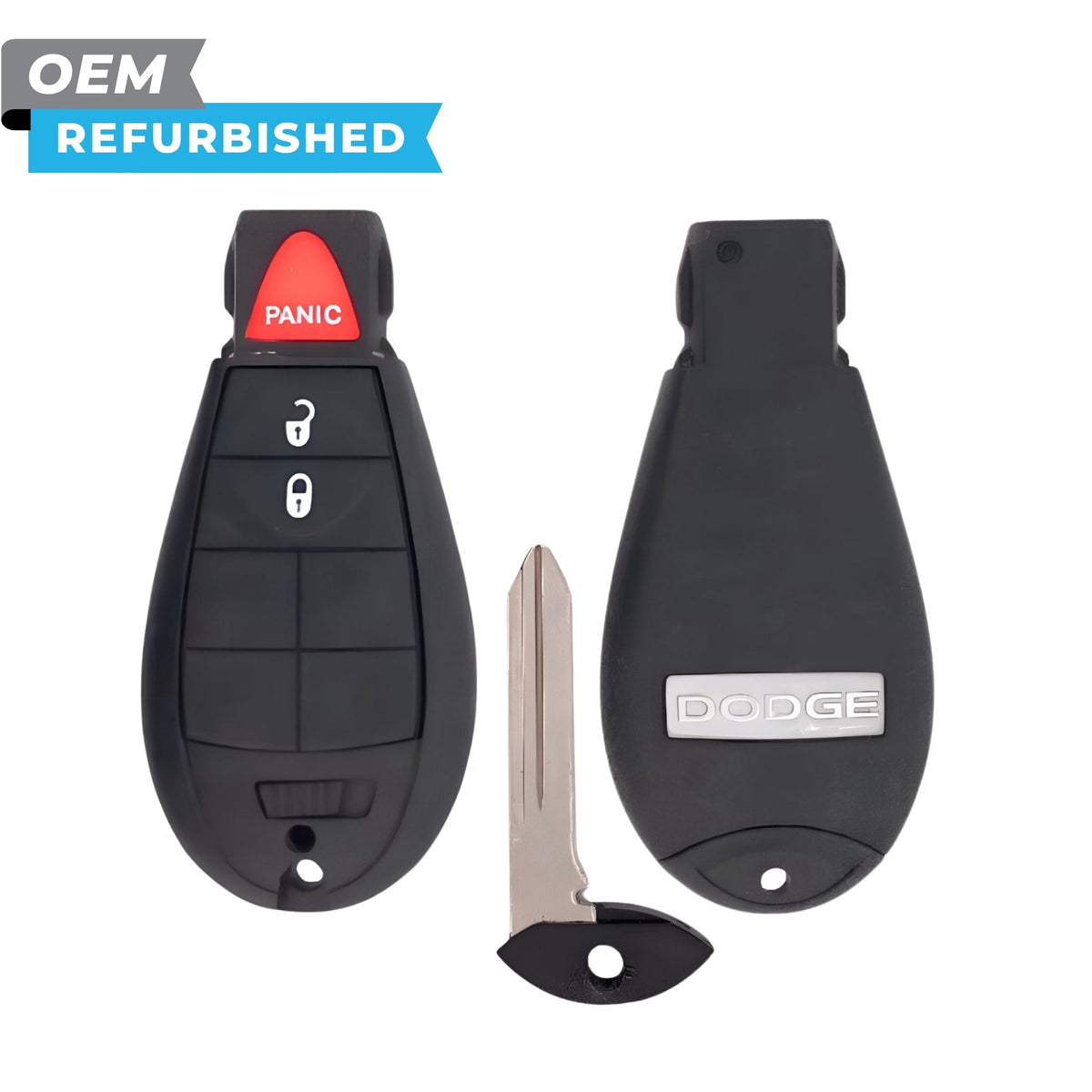 Dodge Refurbished 2008-2020 RAM, Journey Fobik Key 3B FCCID: IYZ-C01C PN 56046707AE - Royal Key Supply