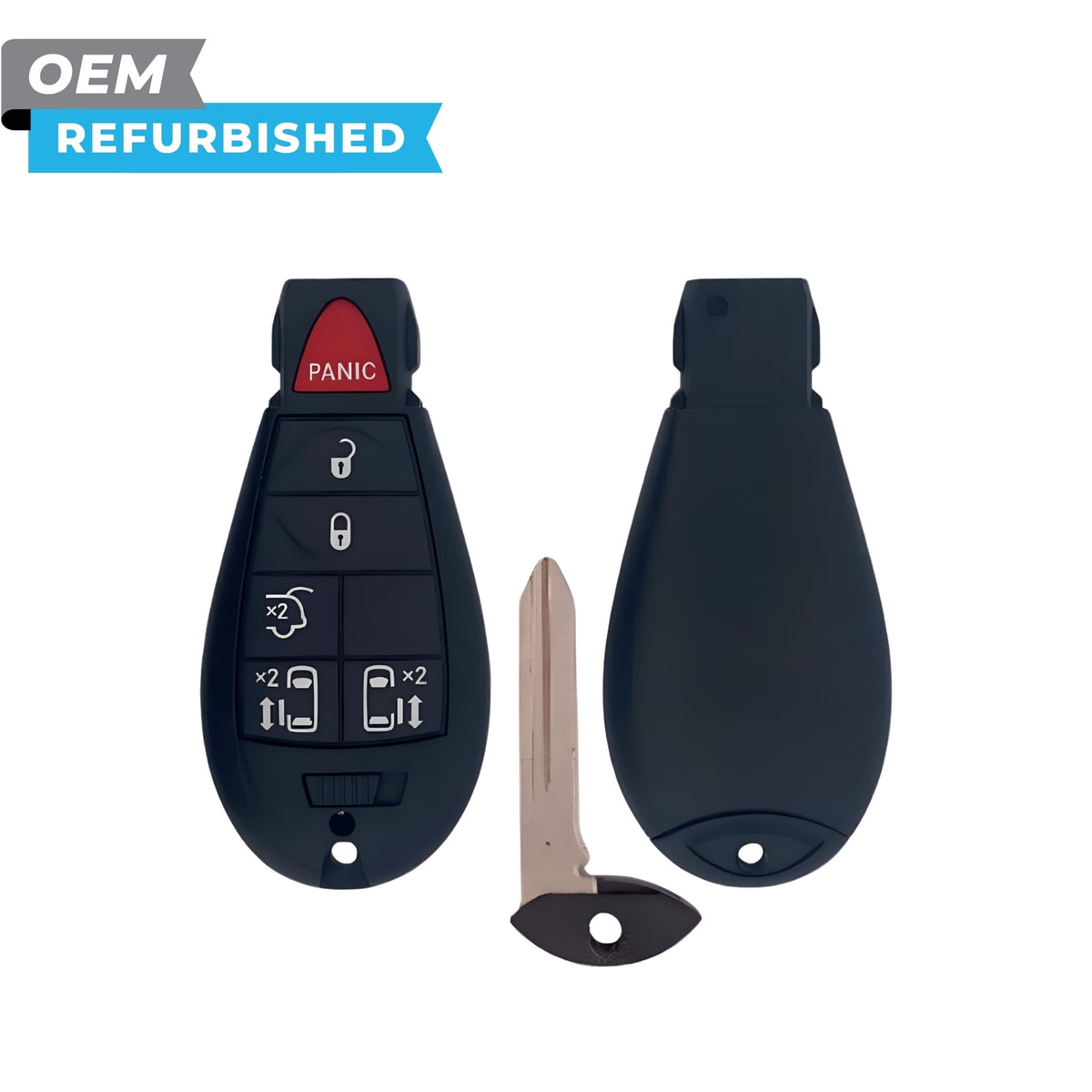 Dodge Refurbished 2011-2020 Grand Caravan Fobik Key 6B Sliding Doors FCCID: IYZ-C01C PN 56046705AE - Royal Key Supply
