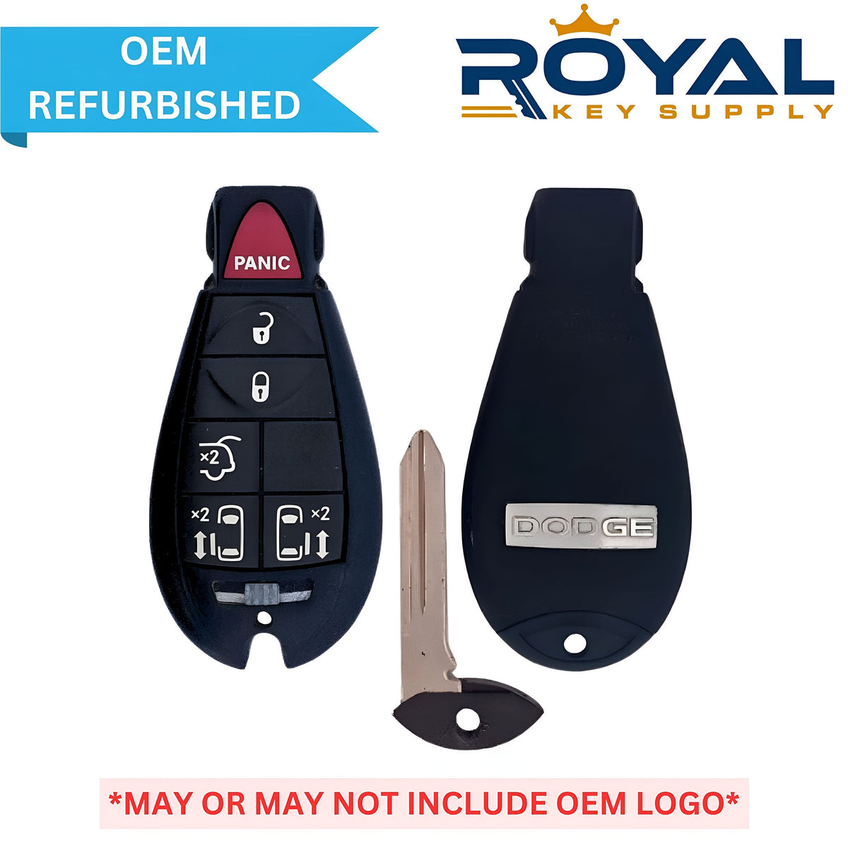 Dodge Refurbished 2011 - 2020 Grand Caravan Fobik Key 6B Sliding Doors FCCID: IYZ - C01C PN# 56046705AE - Royal Key Supply