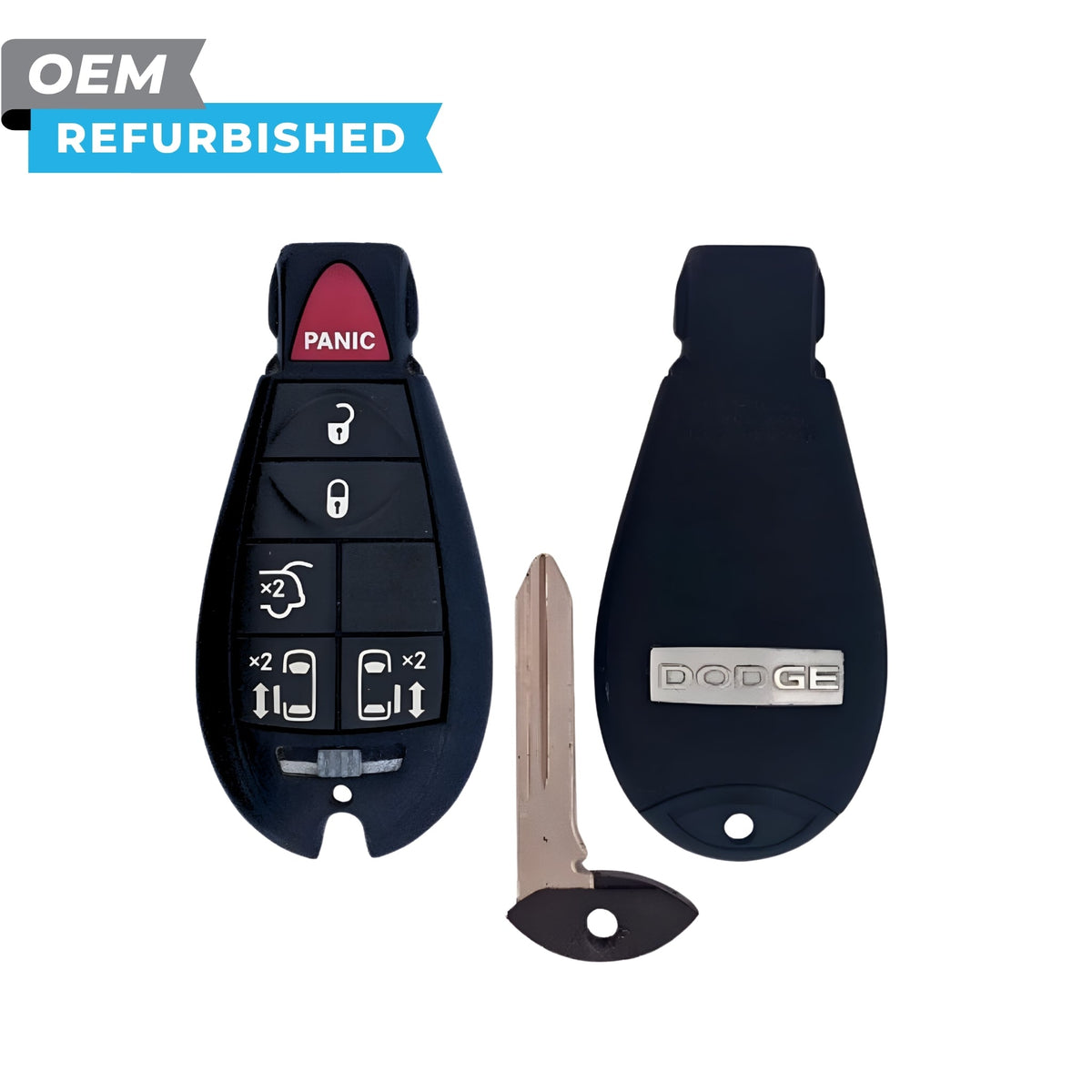 Dodge Refurbished 2011-2020 Grand Caravan Fobik Key 6B Sliding Doors FCCID: IYZ-C01C PN 56046705AE - Royal Key Supply