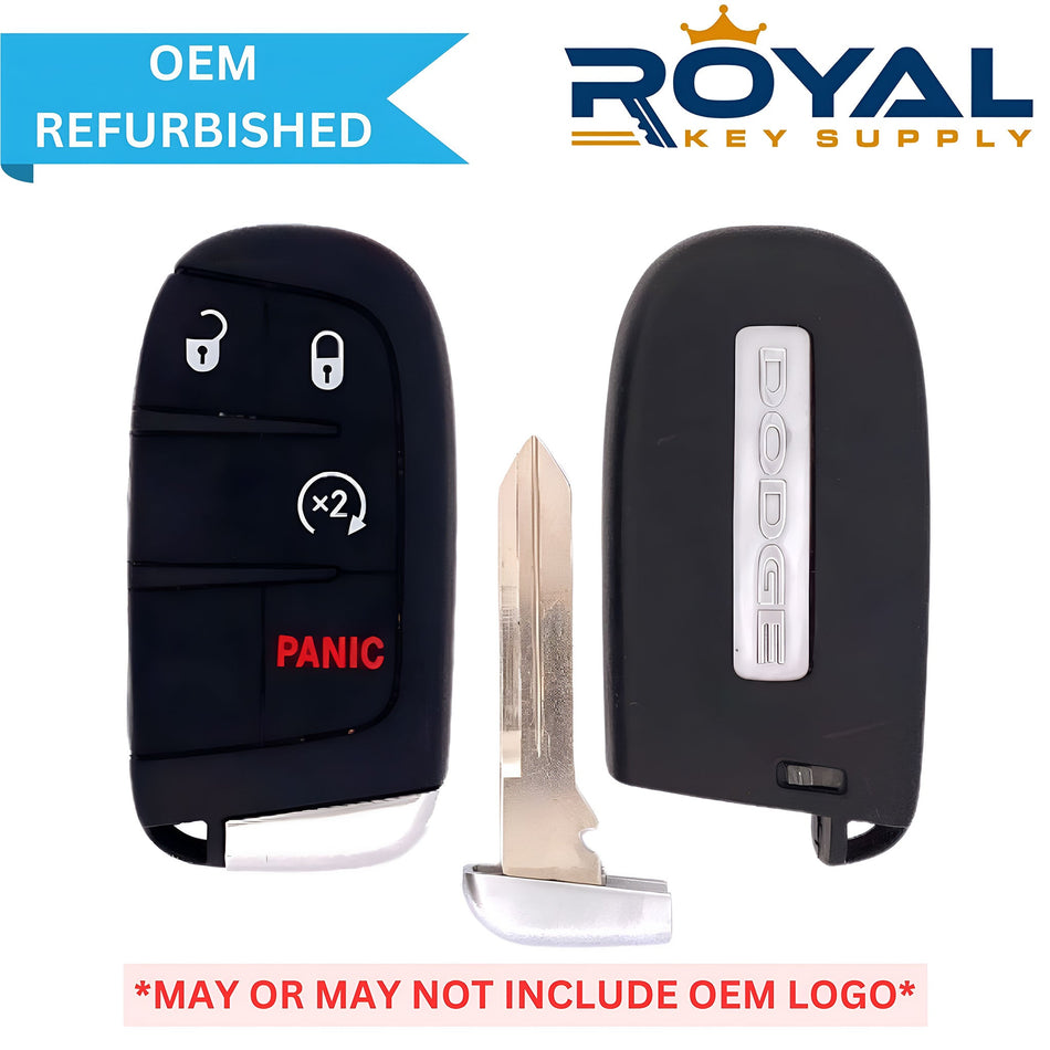 Dodge Refurbished 2011 - 2024 Durango, Journey Smart Key 4B Remote Start FCCID: M3N - 40821302 PN# 68066350AG - Royal Key Supply