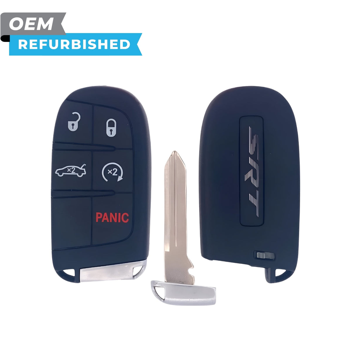 Dodge Refurbished 2015-2018 Charger, Challenger Limited Power Smart Key 5B Remote Start/Trunk FCCID: M3N-40821302 PN 68234957AA - Royal Key Supply