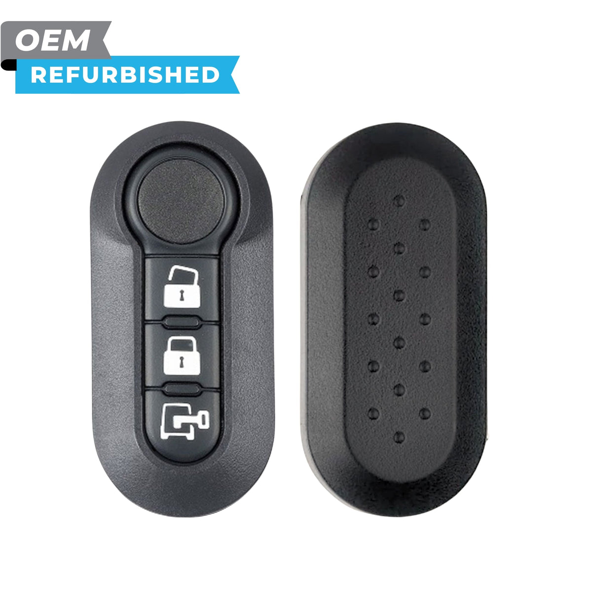 Dodge Refurbished (No Logo) 2015-2018 RAM Promaster City Remote Flip Key 3B Rear Door FCCID: LTQF12AM433TX PN 68334510AA - Royal Key Supply