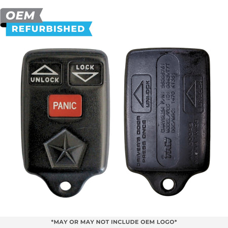 Dodge Refurbished OEM 1996 - 1999 Grand Caravan Keyless Entry Remote 3 Button FCCID: GQ43VT7T PN 56008761 - Royal Key Supply