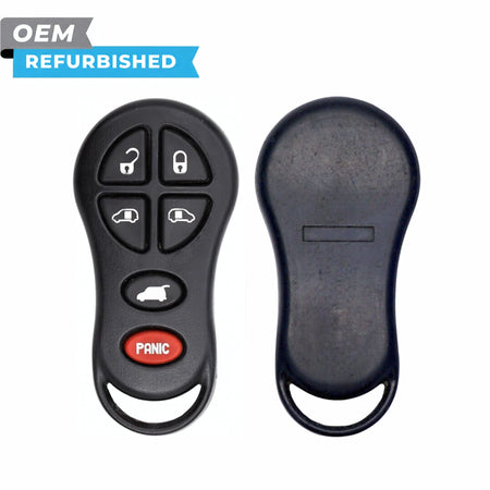 Dodge Refurbished OEM 2001-2004 Caravan, Voyager Keyless Entry Remote 6B Trunk, L Door, R Door, FCCID: GQ43VT18T PN 04686797AB - Royal Key Supply
