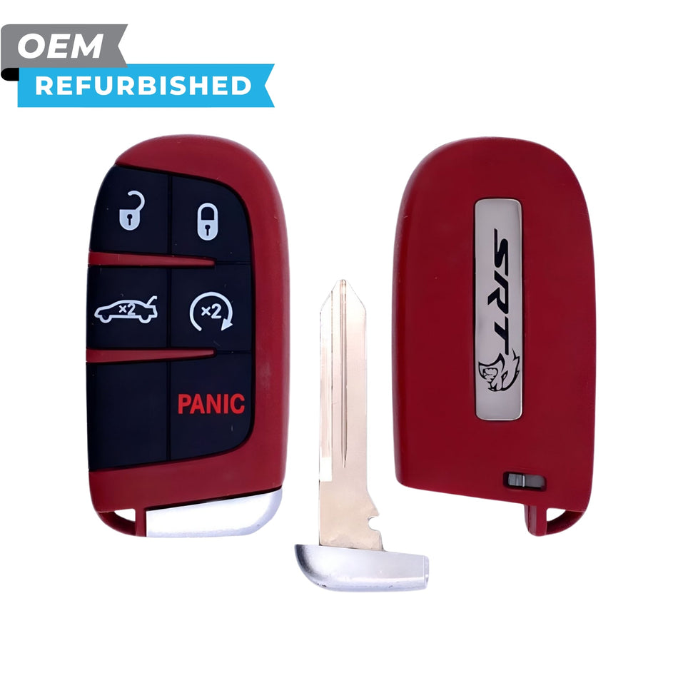Dodge Refurbished OEM 2015-2018 Charger, Challenger SRT Smart Key (Full Power) 5B Remote Start/Trunk FCCID: M3N-40821302 PN 68234959AA - Royal Key Supply