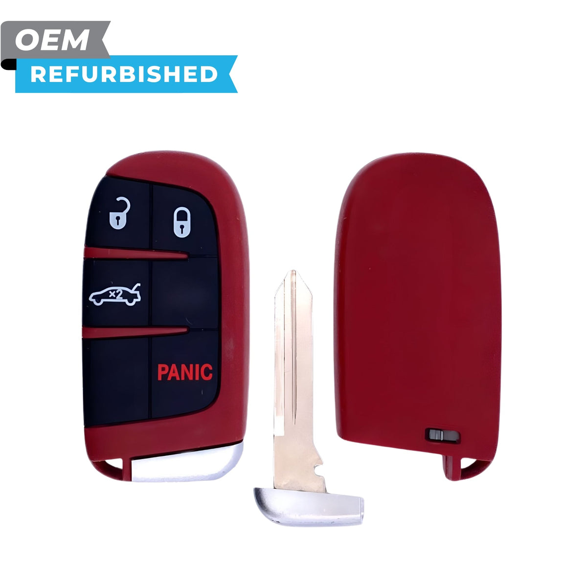 Dodge Refurbished OEM 2019-2020 Challenger SRT Smart Key (Full Power) 4B Trunk FCCID: M3M-40021302 PN 68394204AA - Royal Key Supply