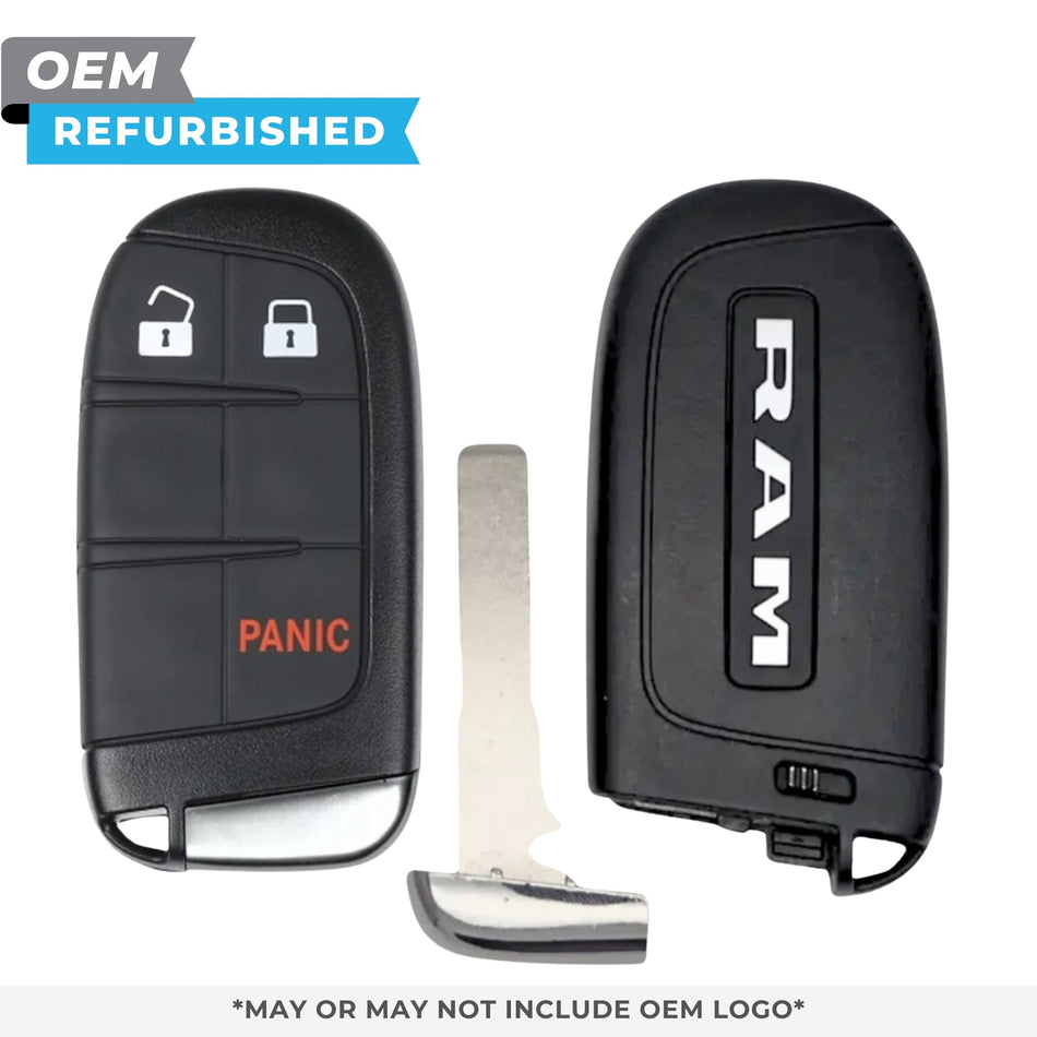 Dodge Refurbished OEM 2022 - 2023 Ram Promaster Smart Key 3 Button FCCID: M3N - 40821302 PN 7FF23LXHAB - Royal Key Supply