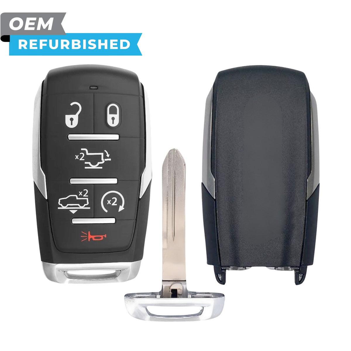 Dodge Refurbished OEM 2025 Ram 1500 Limited Smart Key 6B Remote Start FCCID: OHT4882056 PN 68523822AA - Royal Key Supply