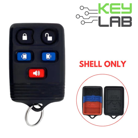 Ford 1998 - 2008 Keyless Entry Remote 5B SHELL for CWTWB1U551 - Royal Key Supply