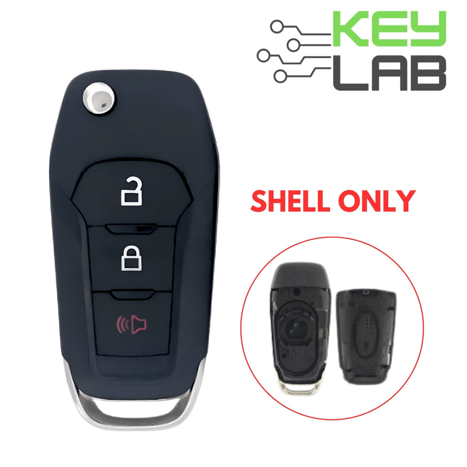 Ford 2016 - 2017 Remote Flip Key 3B SHELL for N5F - A08TAA - Royal Key Supply