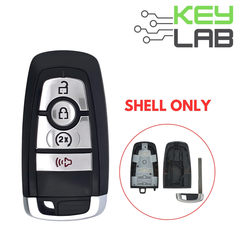 Ford 2017 - 2020 Smart Key 4B Remote Start SHELL for M3N - A2C93142300 - Royal Key Supply