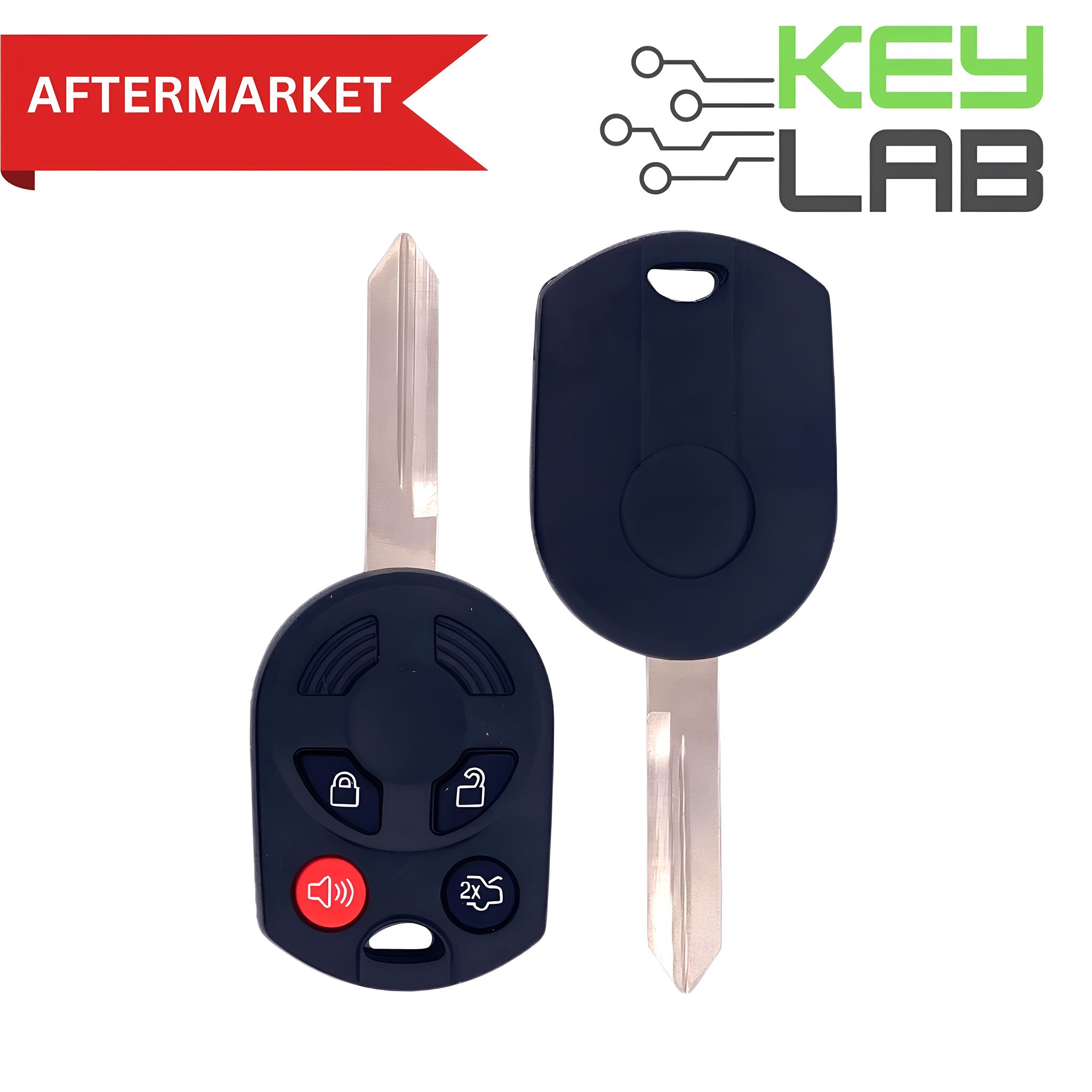 Ford Aftermarket 2006 - 2012 Edge, Explorer, Escape, Focus, Fusion, Remote Head Key 4B Trunk FCCID: OUCD6000022 PN# 164 - R7040, 5914457, 6E5T - 15K601 - AD - Royal Key Supply