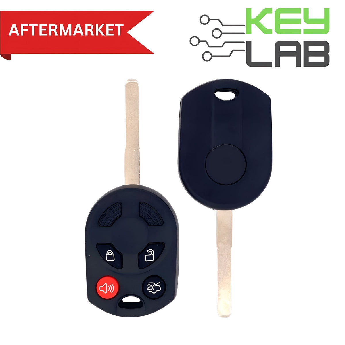 Ford Aftermarket 2011 - 2019 Escape, Focus, C - Max, Transit Remote Head Key 4B Trunk FCCID: OUCD6000022 PN# 164 - R8046, 164 - R8126, 5921709 - Royal Key Supply