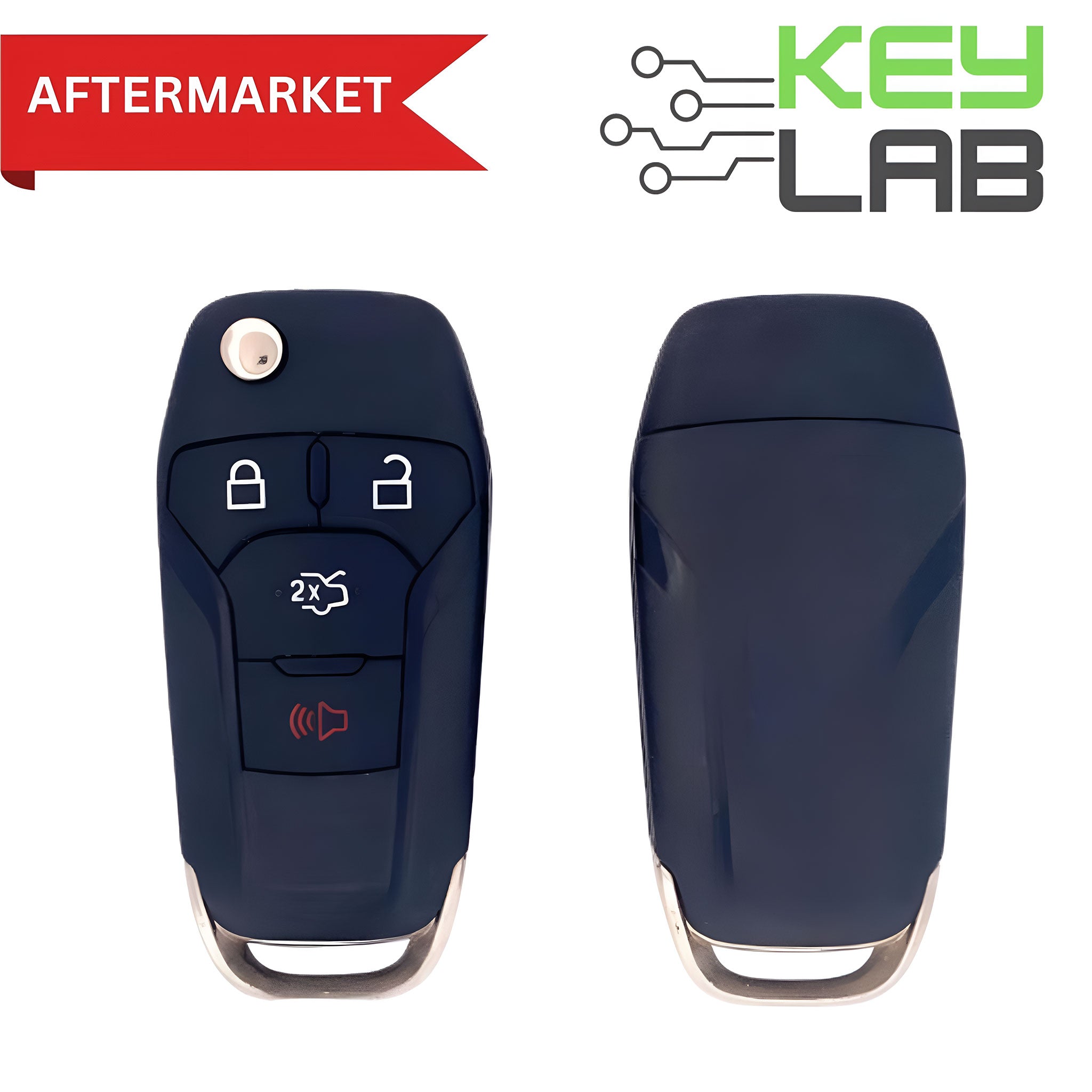 Ford Aftermarket 2013 - 2022 Fusion Remote Flip Key 4B Trunk FCCID: N5F - A08TAA PN# 164 - R7986, 5924003 - Royal Key Supply