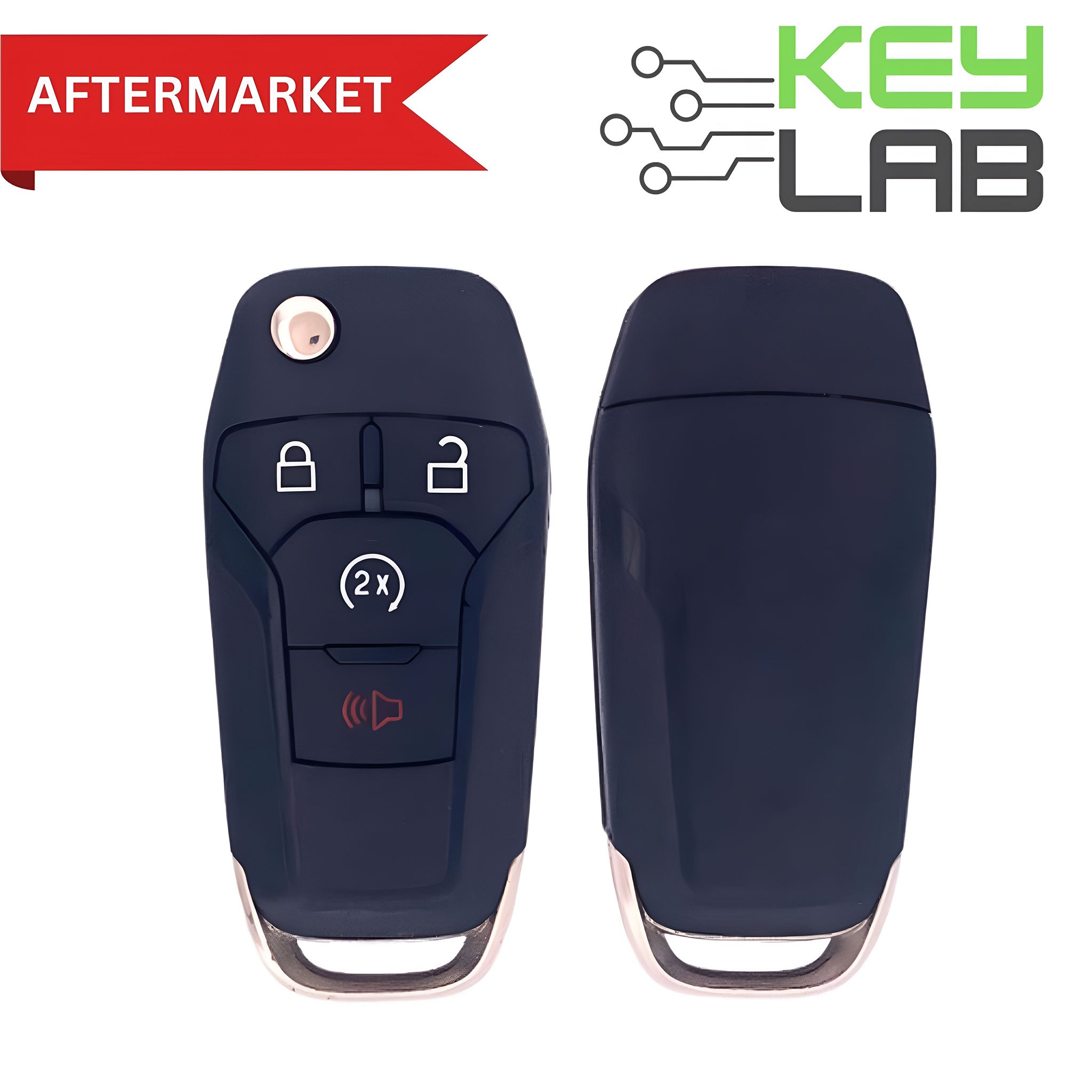 Ford Aftermarket 2015 - 2024 Bronco, F - 150, F - 250, F - 350, Ranger Remote Flip Key 4B Remote Start FCCID: N5F - A08TDA PN# 164 - R8134, 5923694 - Royal Key Supply