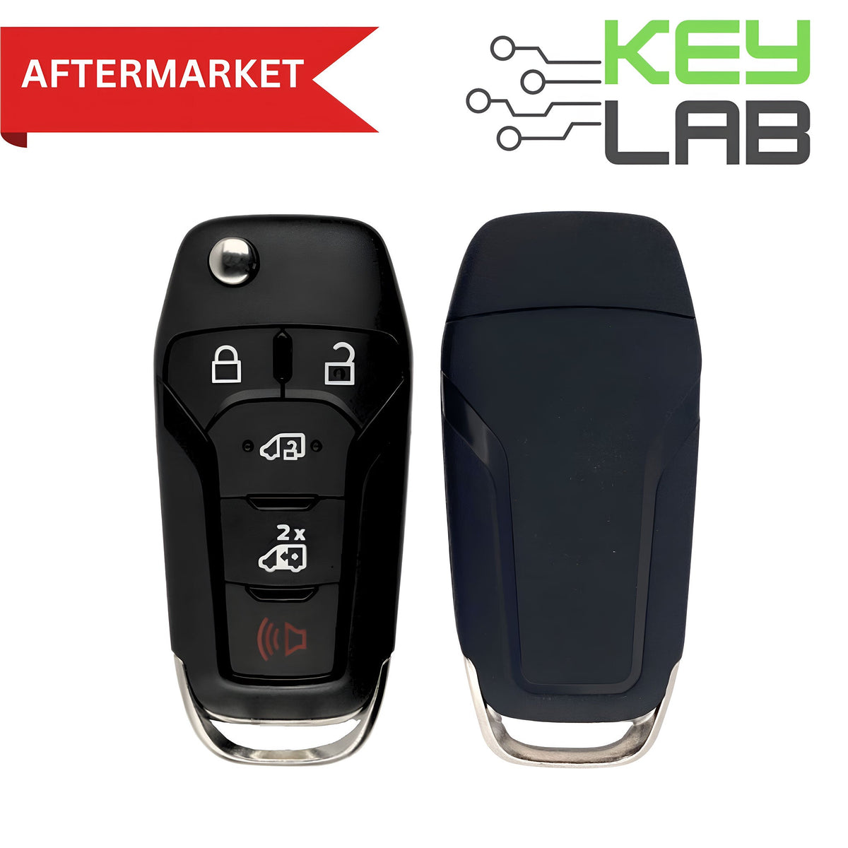 Ford Aftermarket 2020 - 2024 Transit Remote Flip Key 5B Side Doors FCCID: N5F - A08TAA PN# 164 - R8255 - Royal Key Supply