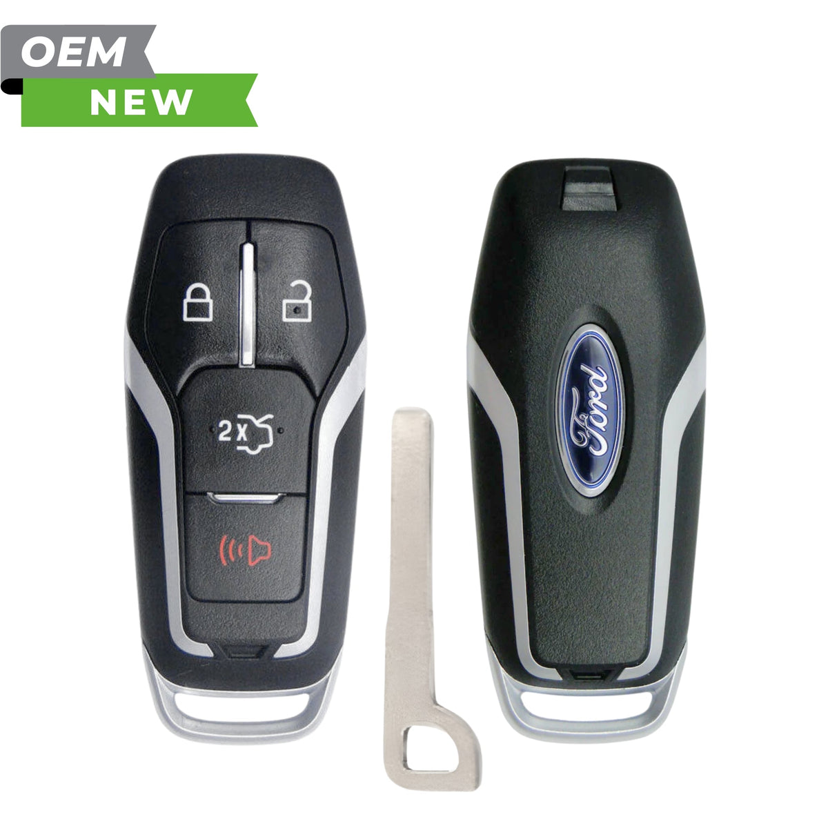 Ford New OEM 2015 - 2017 Fusion, Edge, Explorer Smart Key 4B Trunk FCCID: M3N - A2C3124380 PN 5926060, 164 - R8109 - Royal Key Supply