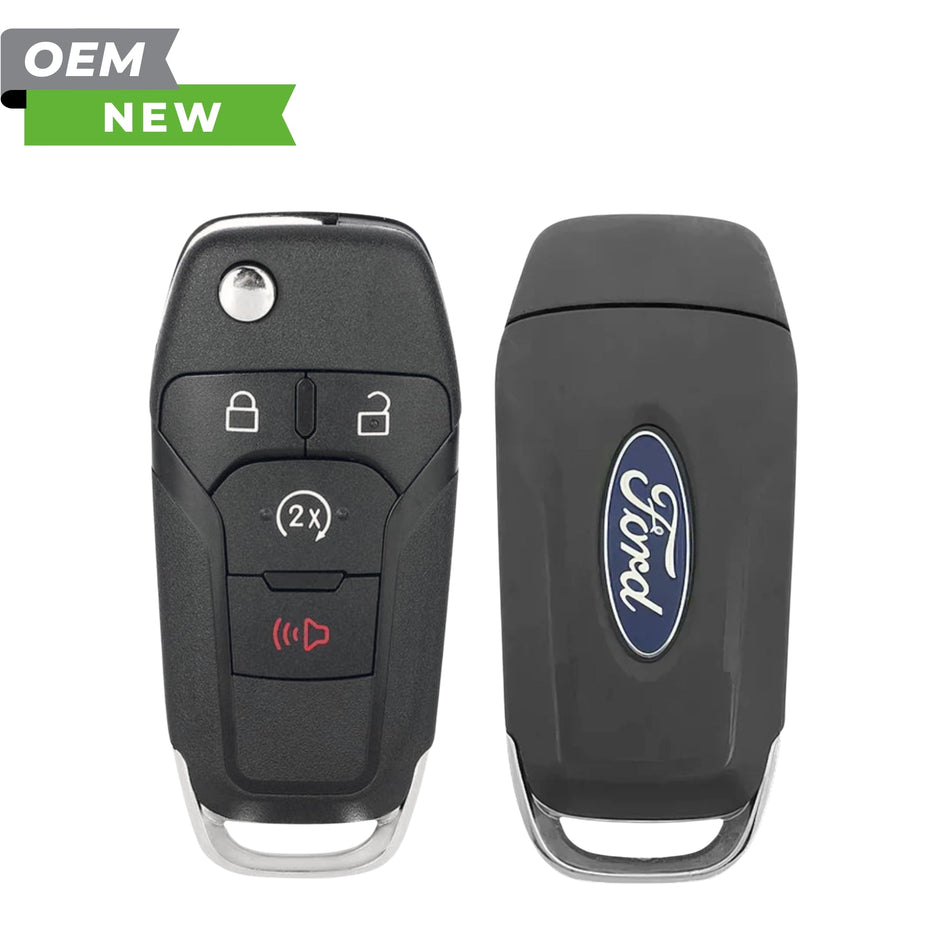 Ford New OEM 2015 - 2025 Bronco, F - 150, F - 250, F - 350, Ranger Remote Flip Key 4B Remote Start FCCID: N5F - A08TDA PN 164 - R8134, 5923694 - Royal Key Supply