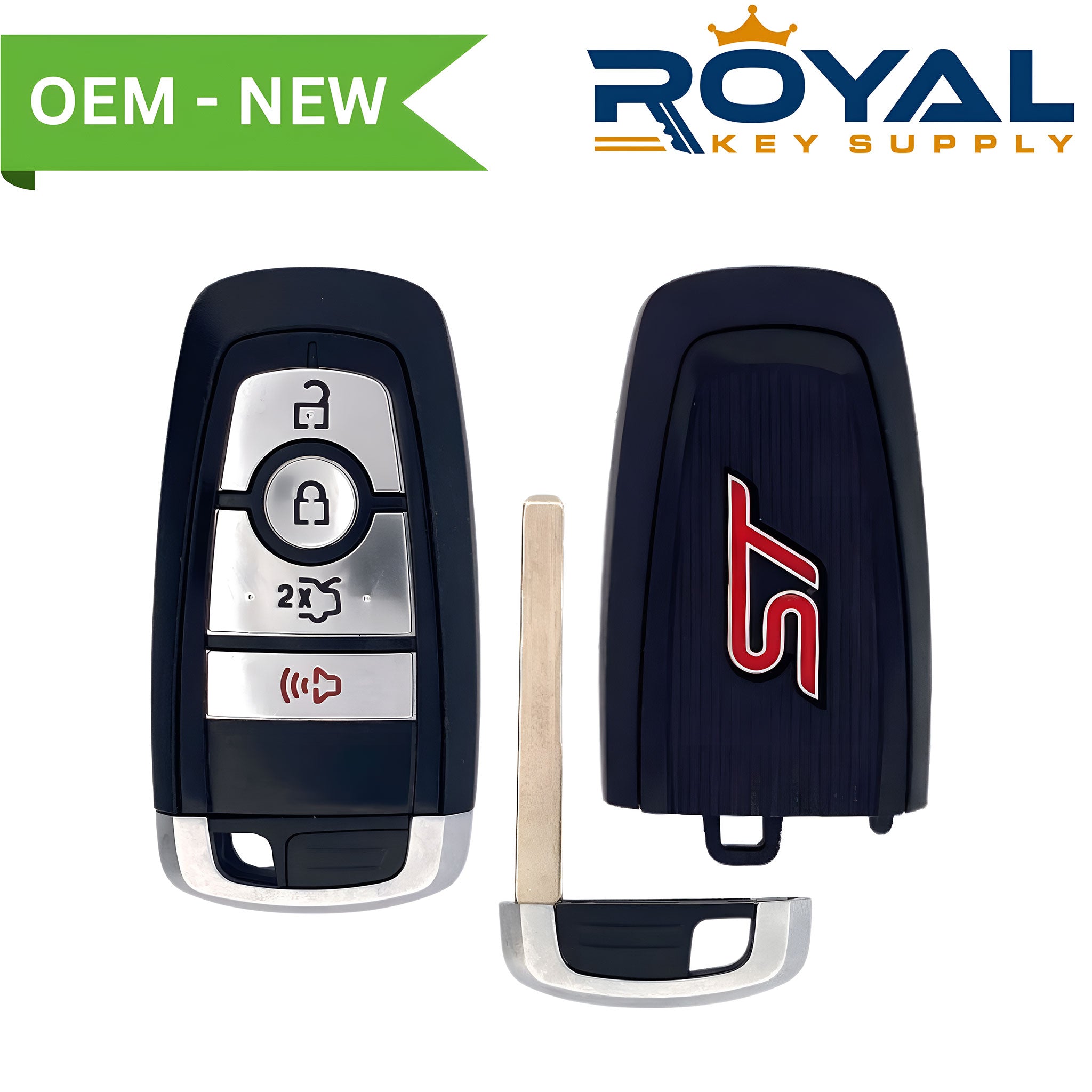 Ford New OEM 2017 - 2022 Edge, Explorer ST Smart Key 4B Trunk FCCID: M3N - A2C931423 PN# 164 - R8246 - Royal Key Supply