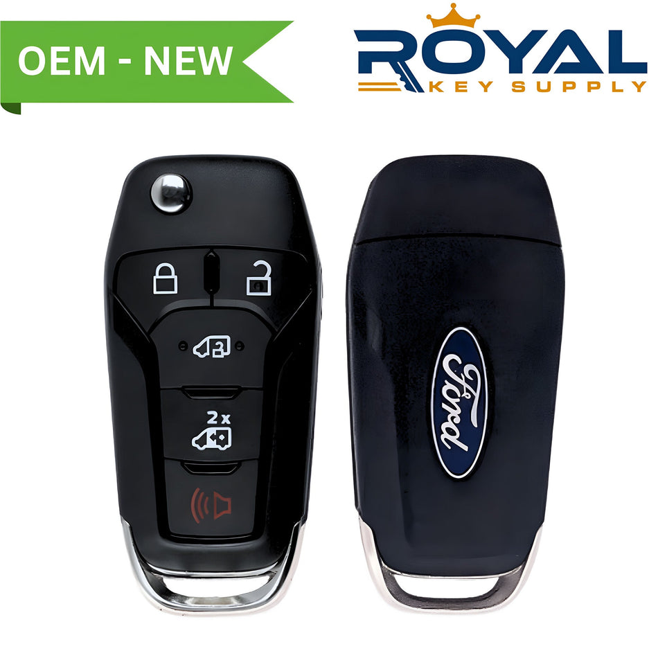 Ford New OEM 2020 - 2024 Transit Remote Flip Key 5B Side Doors FCCID: N5F - A08TAA PN# 5938562, 164 - R8255 - Royal Key Supply