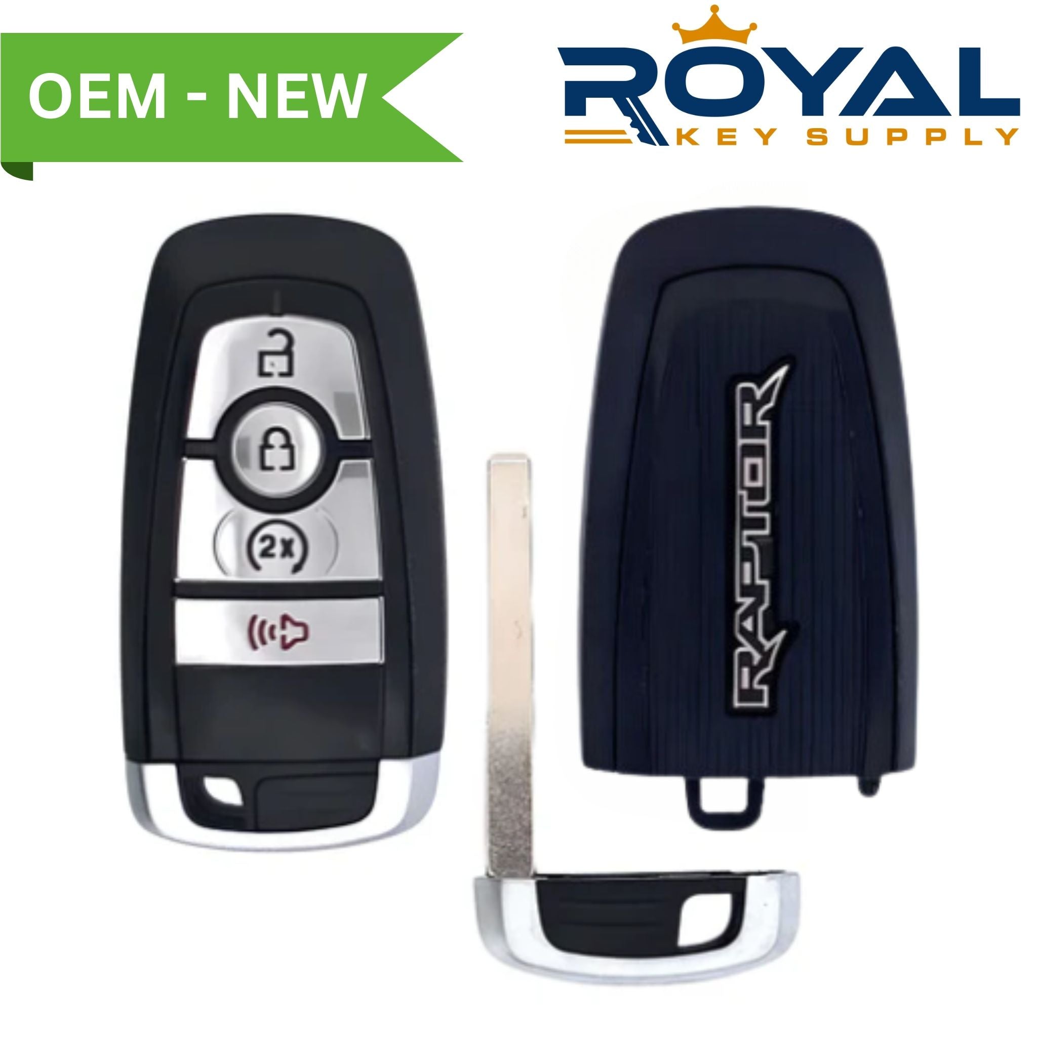 Ford New OEM 2022 - 2024 Ranger Raptor Smart Key 4B Remote Start W/Motion Sensing FCCID: M3N - A3C054339 PN# 164 - R8343 - Royal Key Supply