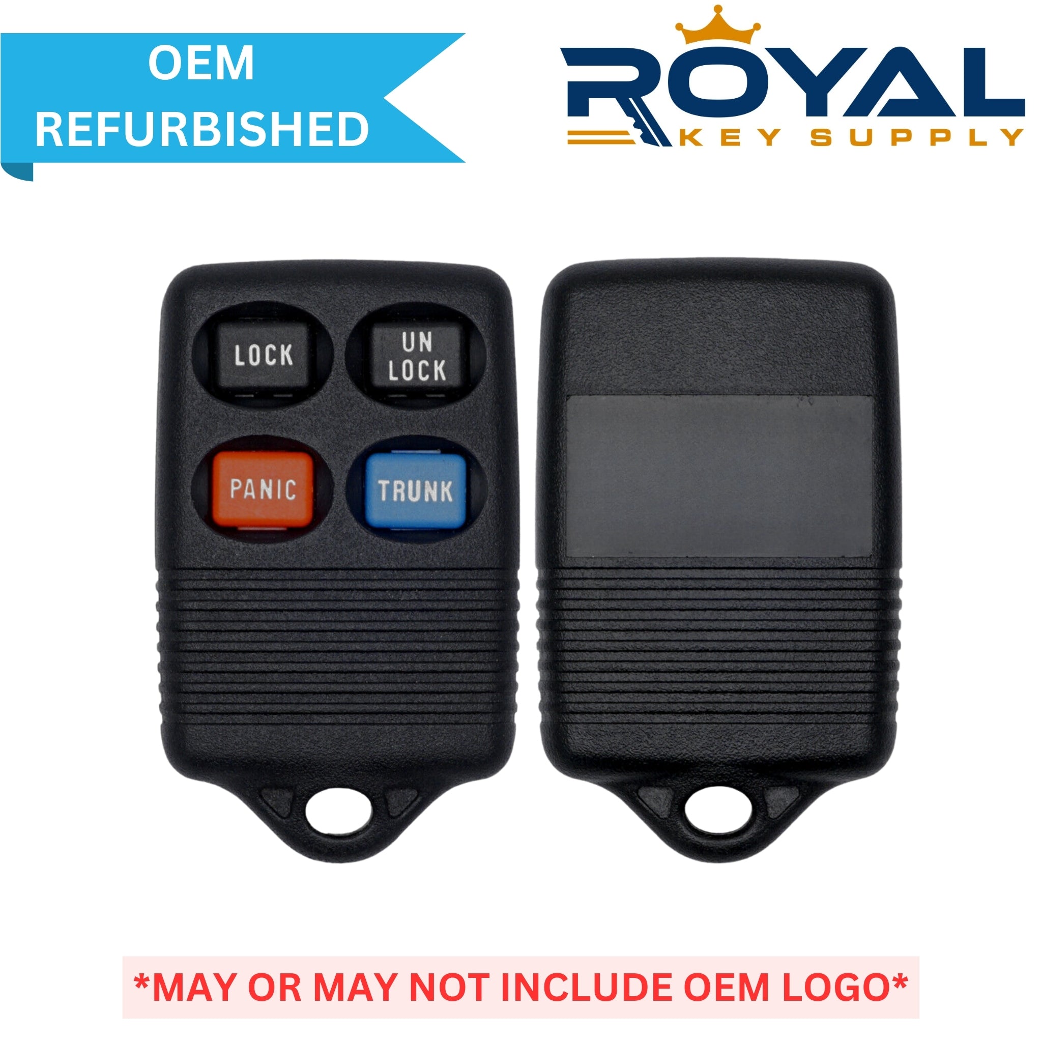 Ford Refurbished 1992 - 1998 Bronco, Expedition Keyless Entry Remote 4B Trunk FCCID: GQ43VT4T PN# 3165189 - Royal Key Supply