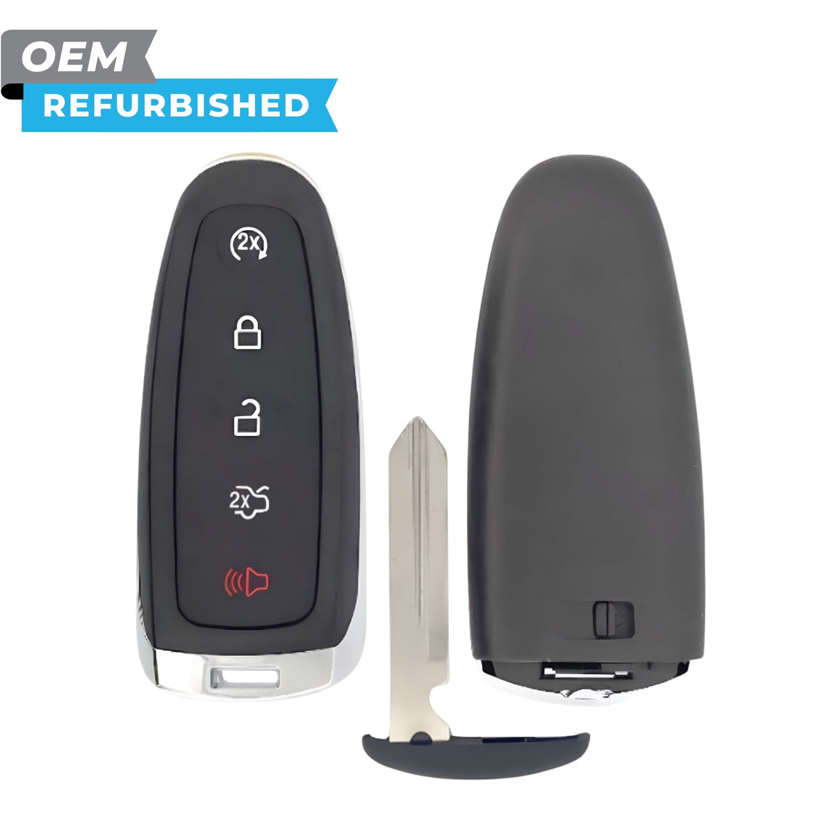 Ford Refurbished 2011-2020 Edge, Expedition, Explorer, Flex, Focus Smart Key 5B Trunk/Remote Start FCCID: M3N5WY8609 PN 5921286, BT4T-15K601-HC, 164-R8092 - Royal Key Supply