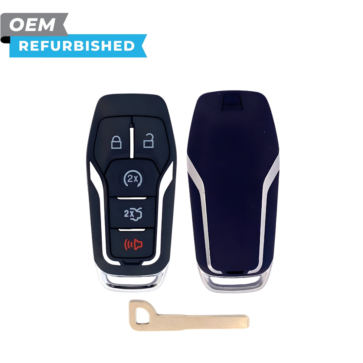 Ford Refurbished 2013-2017 Fusion, Edge, Explorer Smart Key 5B Trunk/Remote Start FCCID: M3N-A2C31243300 PN 164-R7989, 5923896 - Royal Key Supply