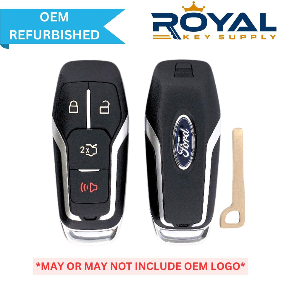 Ford Refurbished 2015 - 2017 Fusion, Edge, Explorer Smart Key 4B Trunk FCCID: M3N - A2C3124380 PN# 5926060, 164 - R8109 - Royal Key Supply