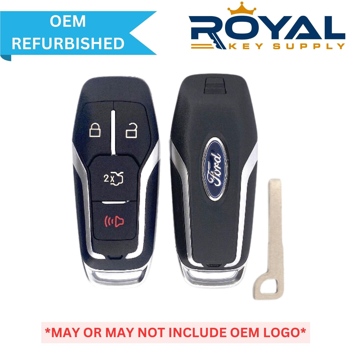 Ford Refurbished 2015 - 2017 Mustang Smart Key 4B Remote Start FCCID: M3N - A2C31243800 PN# 5926063, 164 - R8120 - Royal Key Supply