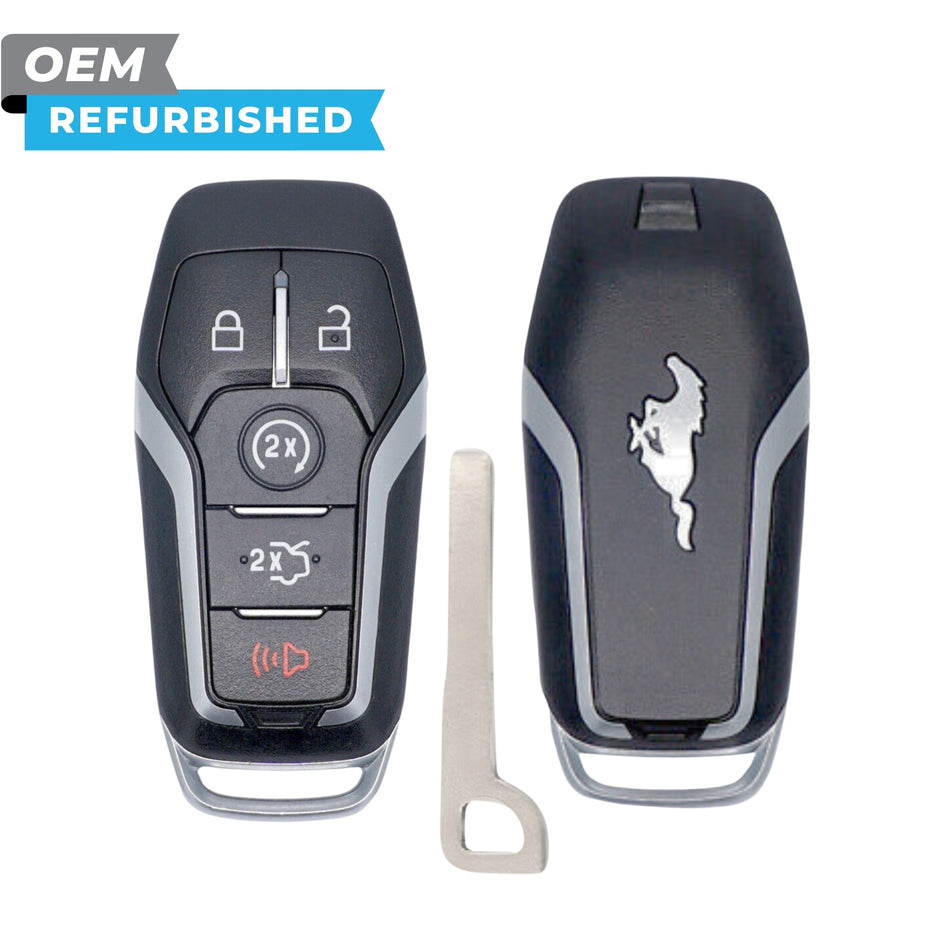 Ford Refurbished 2015-2017 Mustang Smart Key 5B Trunk/Remote Start FCCID: M3N-A2C31243300 PN 5926056, 164-R8119 - Royal Key Supply