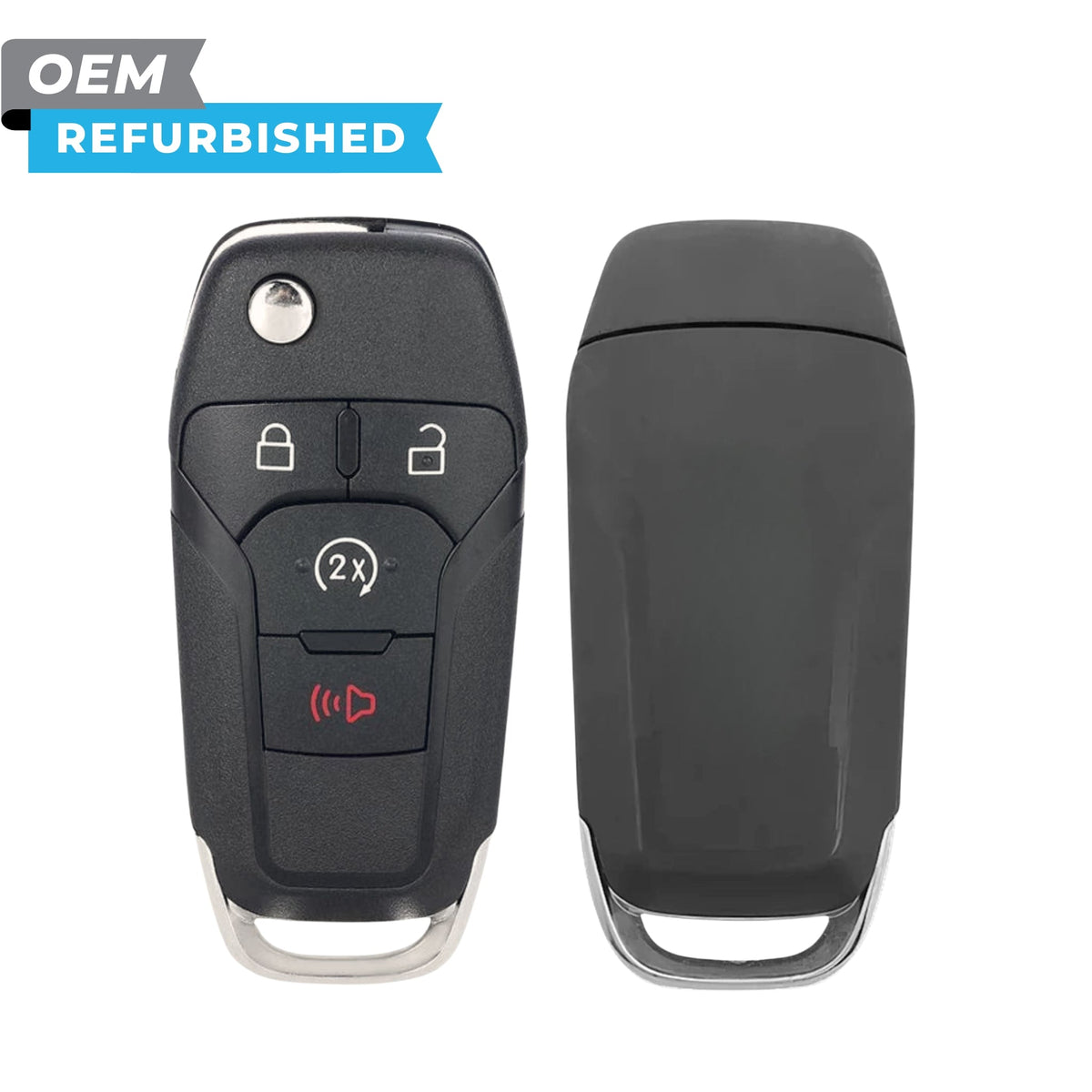 Ford Refurbished 2015-2025 Bronco, F-150, F-250, F-350, Ranger Remote Flip Key 4B Remote Start FCCID: N5F-A08TDA PN 164-R8134, 5923694 - Royal Key Supply
