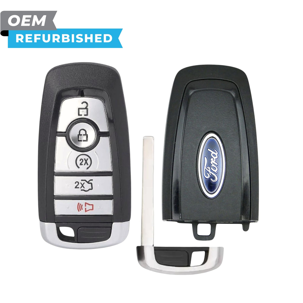 Ford Refurbished 2017-2022 Edge, Fusion, Explorer, Mustang, Expedition Smart Key 5B Remote Start/Trunk FCCID: M3N-A2C93142600 PN 5929500, 164-R8149 - Royal Key Supply