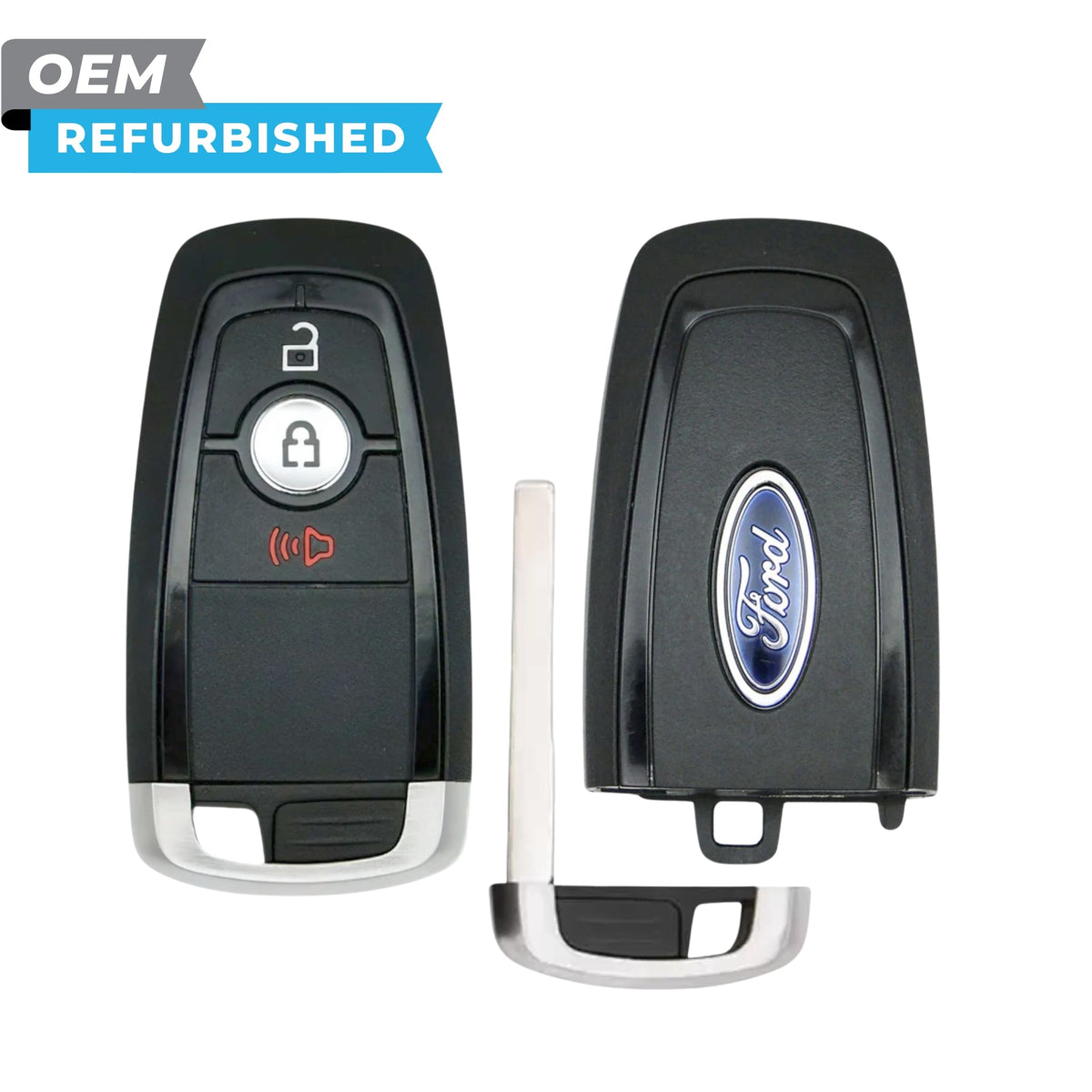 Ford Refurbished 2017-2024 Bronco, Edge, Explorer, Fusion, F-150 Smart Key 3B FCCID: M3N-A2C93142300 PN 5929508, 164-R8163 - Royal Key Supply