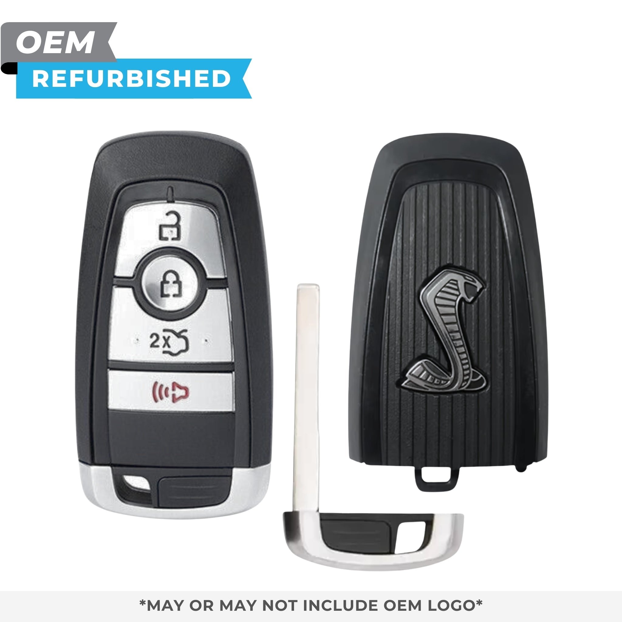 Ford Refurbished 2018 - 2022 Mustang Cobra Smart Key 4B FCCID: M3N - A2C931423 PN 164 - R8187 - Royal Key Supply