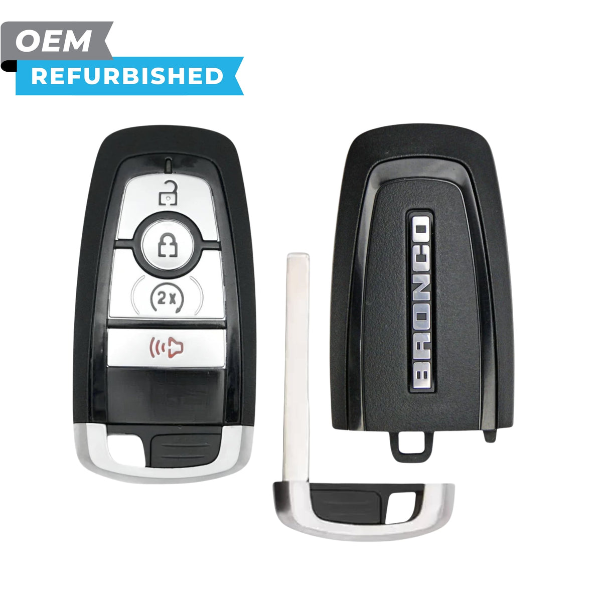 Ford Refurbished 2021-2024 Bronco Smart Key 4B Remote Start FCCID: M3N-A2C931426 PN 164-R8297 - Royal Key Supply